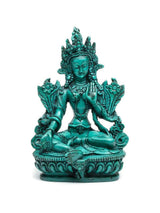 Statues Green Tara Resin Statue - 6 in