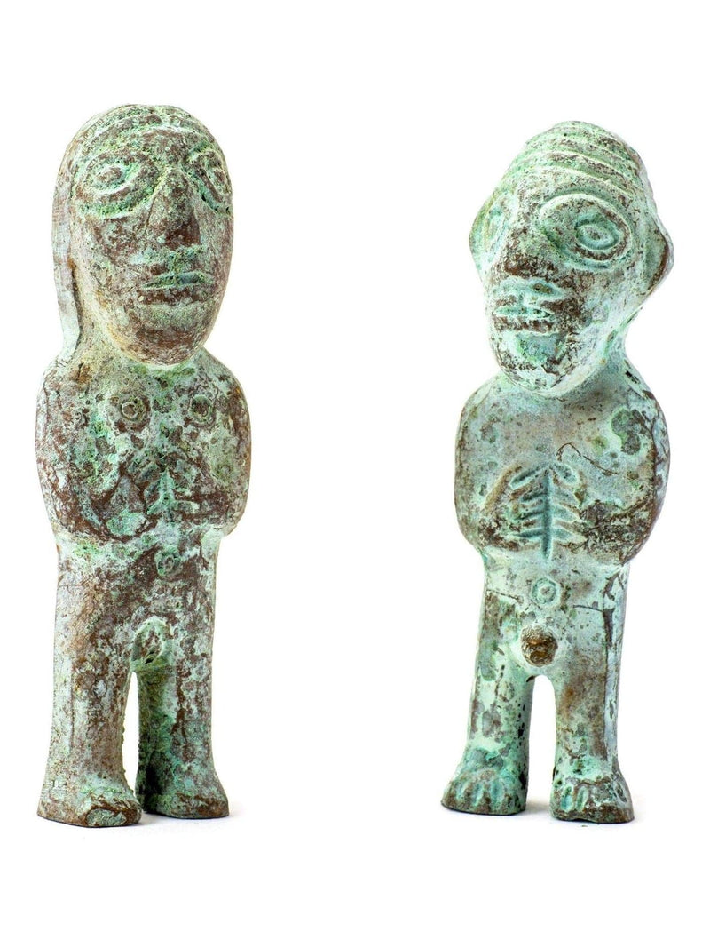 Pachamama & Pachapapa Brass Figurines