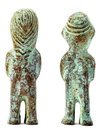 Statues Pachamama & Pachapapa Brass Figurines
