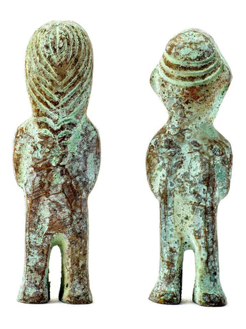 Pachamama & Pachapapa Brass Figurines