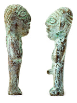 Statues Pachamama & Pachapapa Brass Figurines