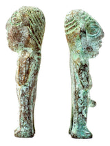 Statues Pachamama & Pachapapa Brass Figurines