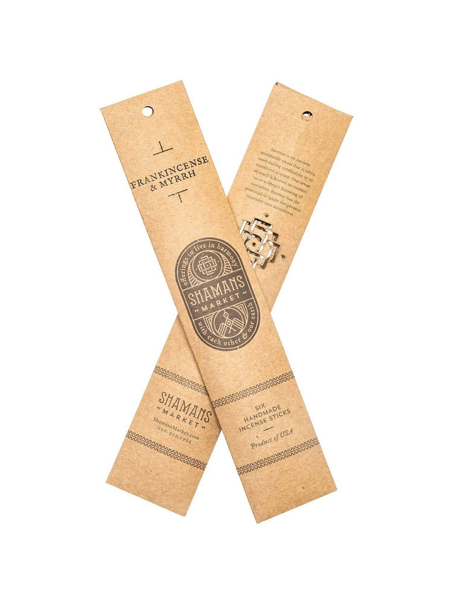 Stick Incense Artisan Frankincense & Myrrh Resin Sticks - 11 in