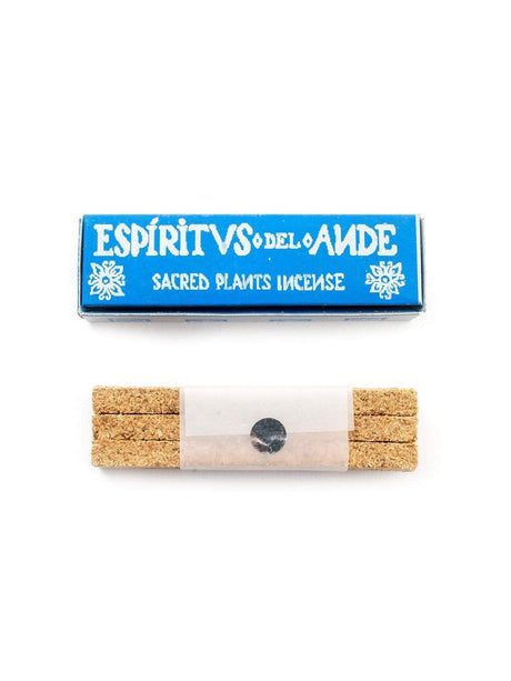Stick Incense Espiritus del Ande Incense: Palo Santo, Wiraqoya and Copal Sticks