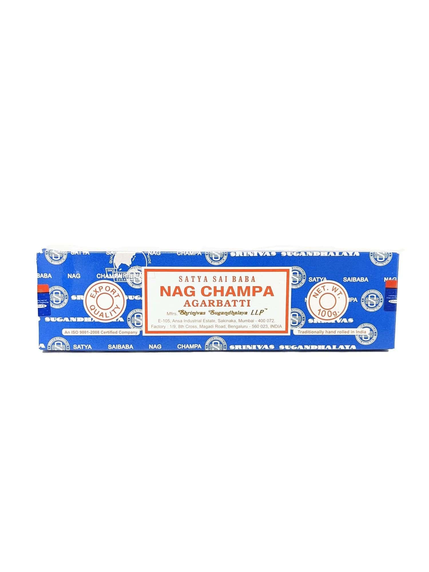 Satya SAI Baba, Incense Nag Champa, 100 Gram