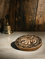 Stone Carvings Andean Symbology Tile - Condor - Round