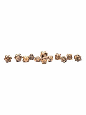 Stone Carvings Chumpi Stone Set - 12 Piece