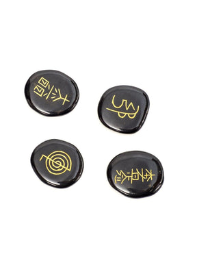 Stone Reiki Sets Black Jasper Usai Reiki Set