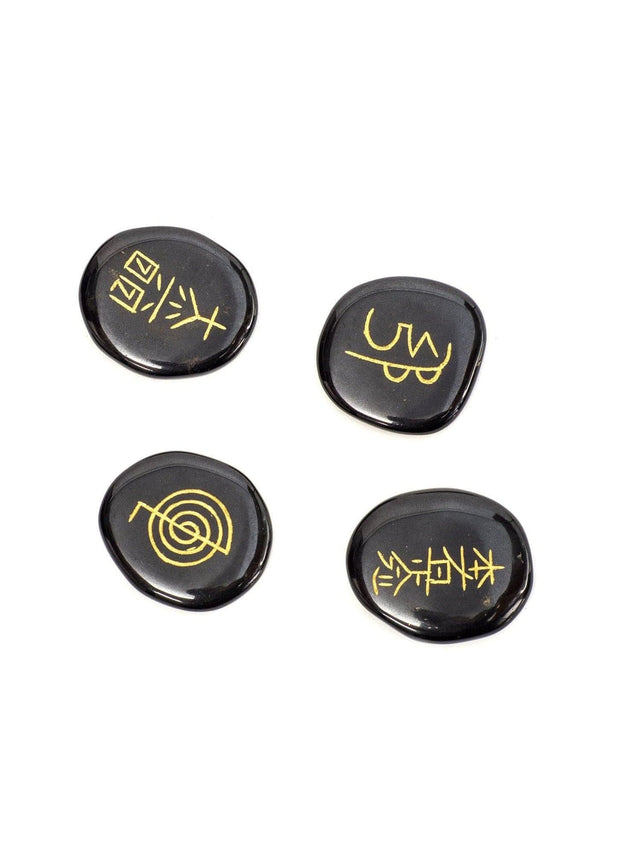 Stone Reiki Sets Black Jasper Usai Reiki Set
