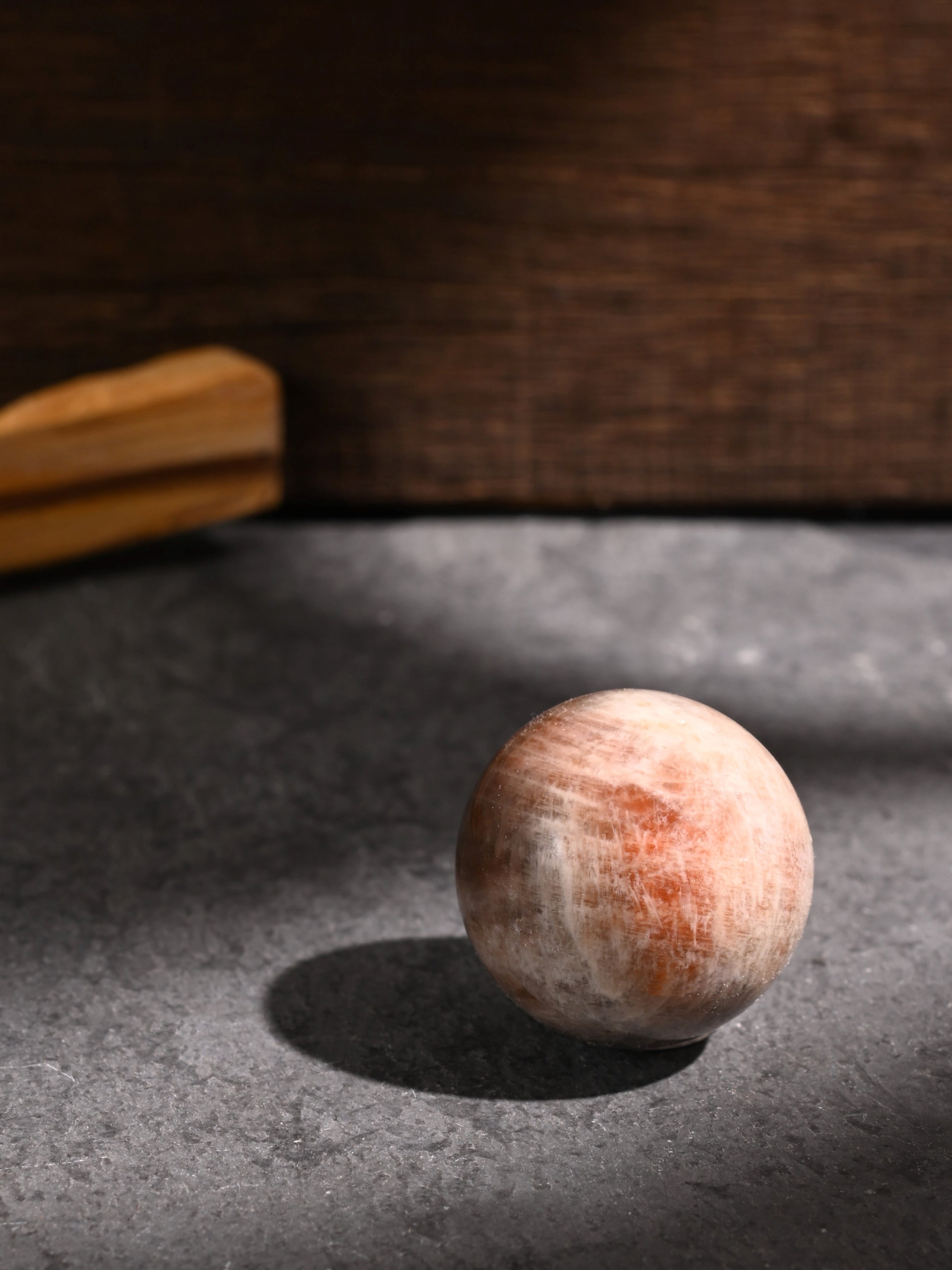 Sunstone Moonstone Sphere cg441 Shamans Market