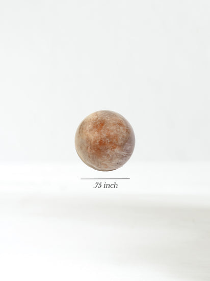 Sunstone Moonstone Sphere  Dim | cg441