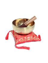 Handbeaten Singing Bowl - 6 inch with Cushion
