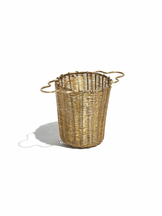 Tea Balls Woven Brass Large Tea Strainer