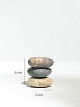 Stacked Stone Tea Light Holder