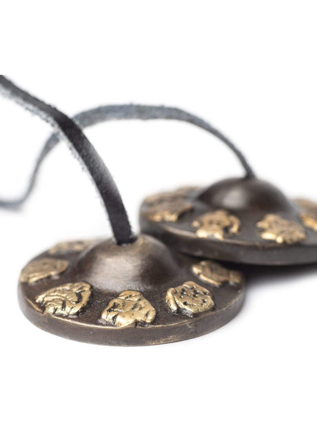 Tingsha Eight Auspicious Symbols Tingsha - 2 inch