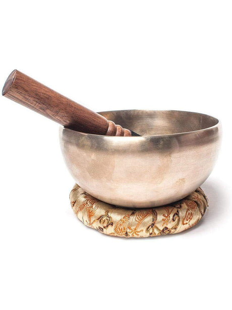 Tuned Singing Bowl B Note-Crown Tuned Tibetan Zen Singing Bowl
