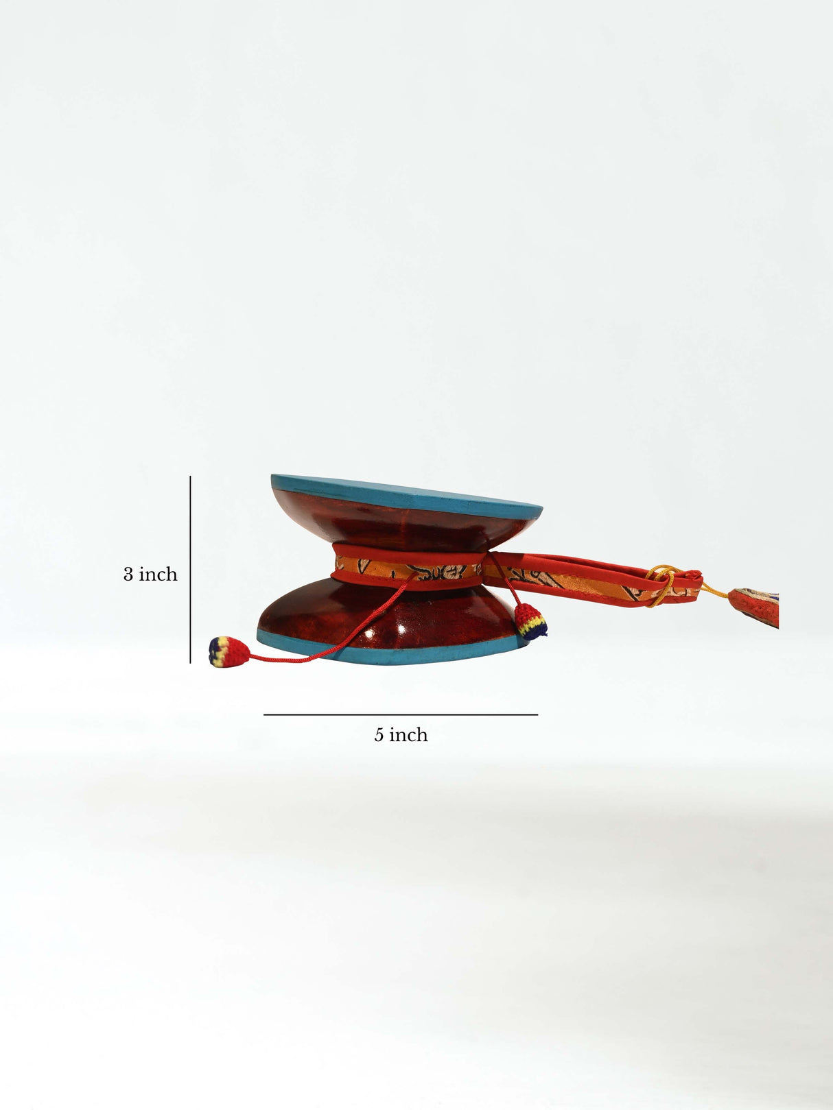 Small Tibetan Chod Damaru Hand Drum