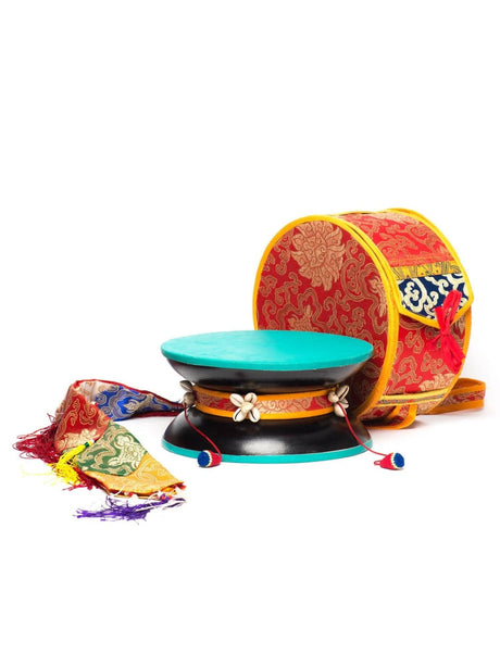 Two Sided Hand Drums Tibetan Chod Damaru Hand Drum