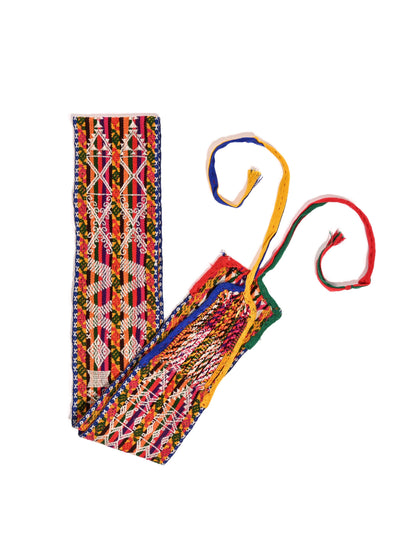 Peruvian Andean Handwoven Chumpi Belt 1 | tx0386