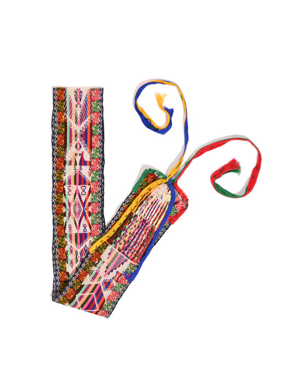Peruvian Andean Handwoven Chumpi Belt tx0511