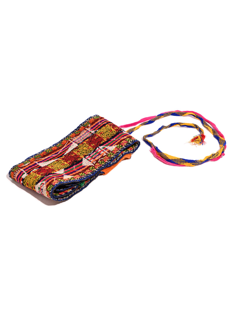 Peruvian Andean Handwoven Chumpi Belt