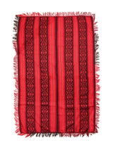 Peruvian Traditional Wool Blend Poncho - txp0009
