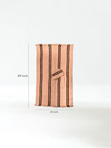 Bolivian "Illimani" Poncho with Hood | txp0117-M-Tan