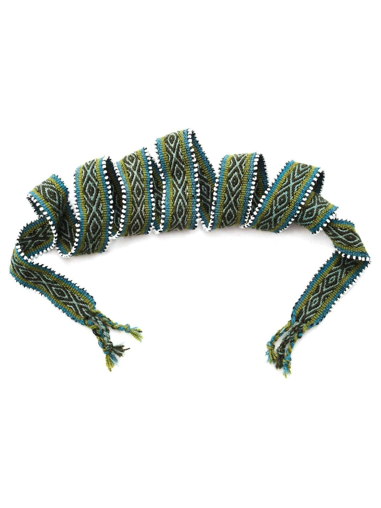 Watana Ties Leaf Watana Tie w/Beaded Trim