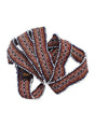 Watana Ties Navy-Rose Watana Tie w/Beaded Trim