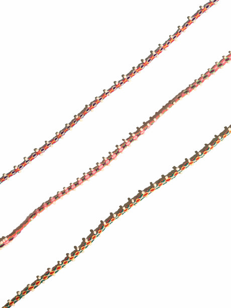Watana Ties Narrow Beaded Trim 1 | tx0461