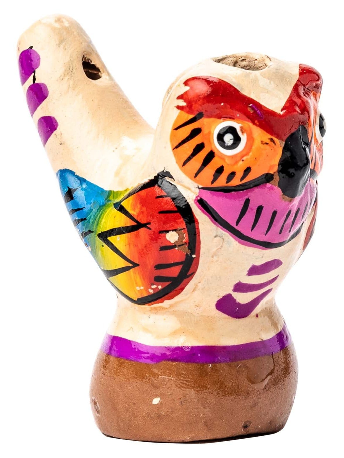 Water Whistles Cream Owl Mini Chirping Water Whistle