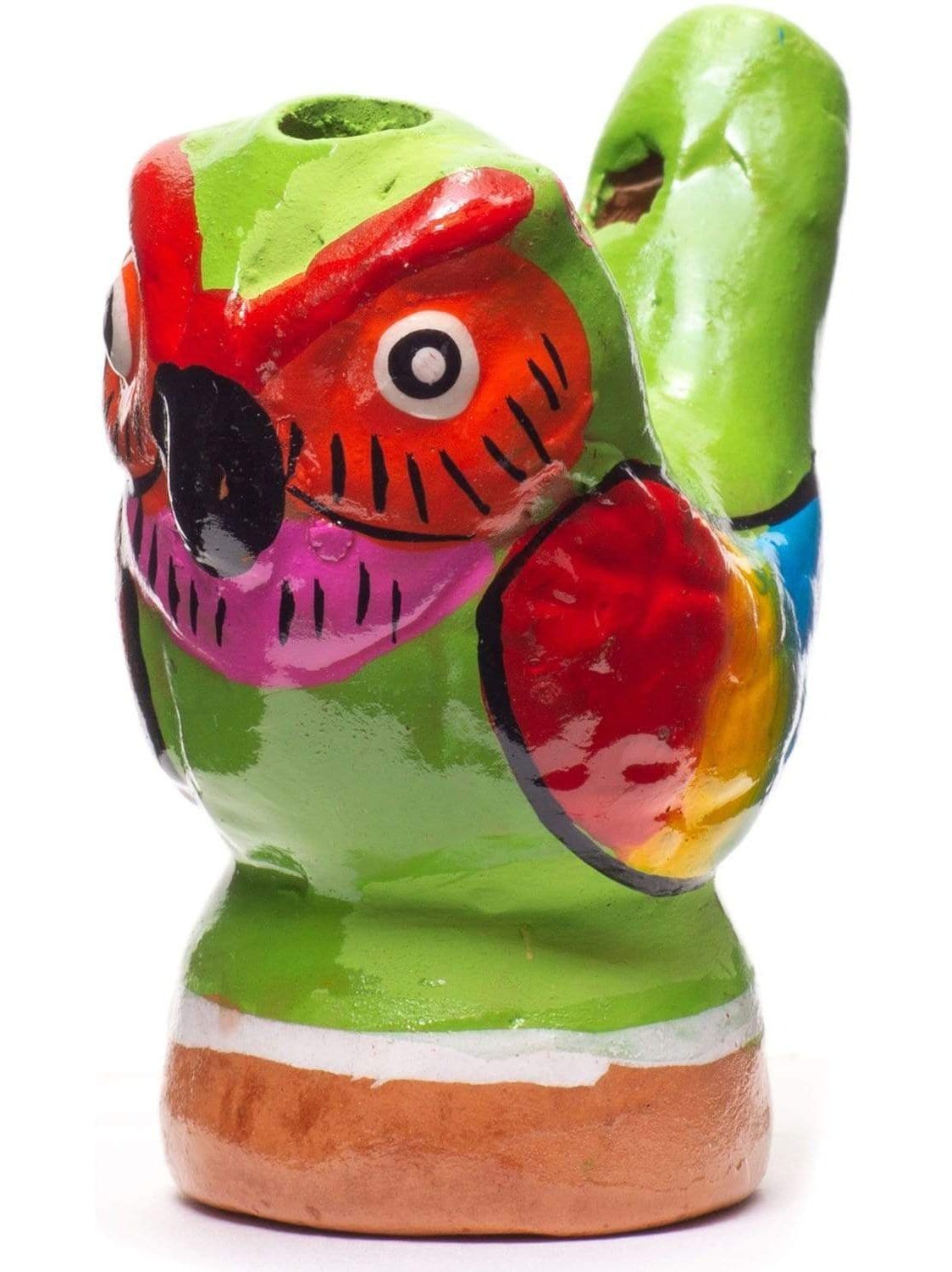 Water Whistles Lime Owl Mini Chirping Water Whistle