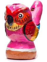 Water Whistles Pink Owl Mini Chirping Water Whistle