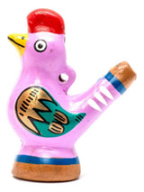 Water Whistles Pink Rooster Mini Chirping Water Whistle