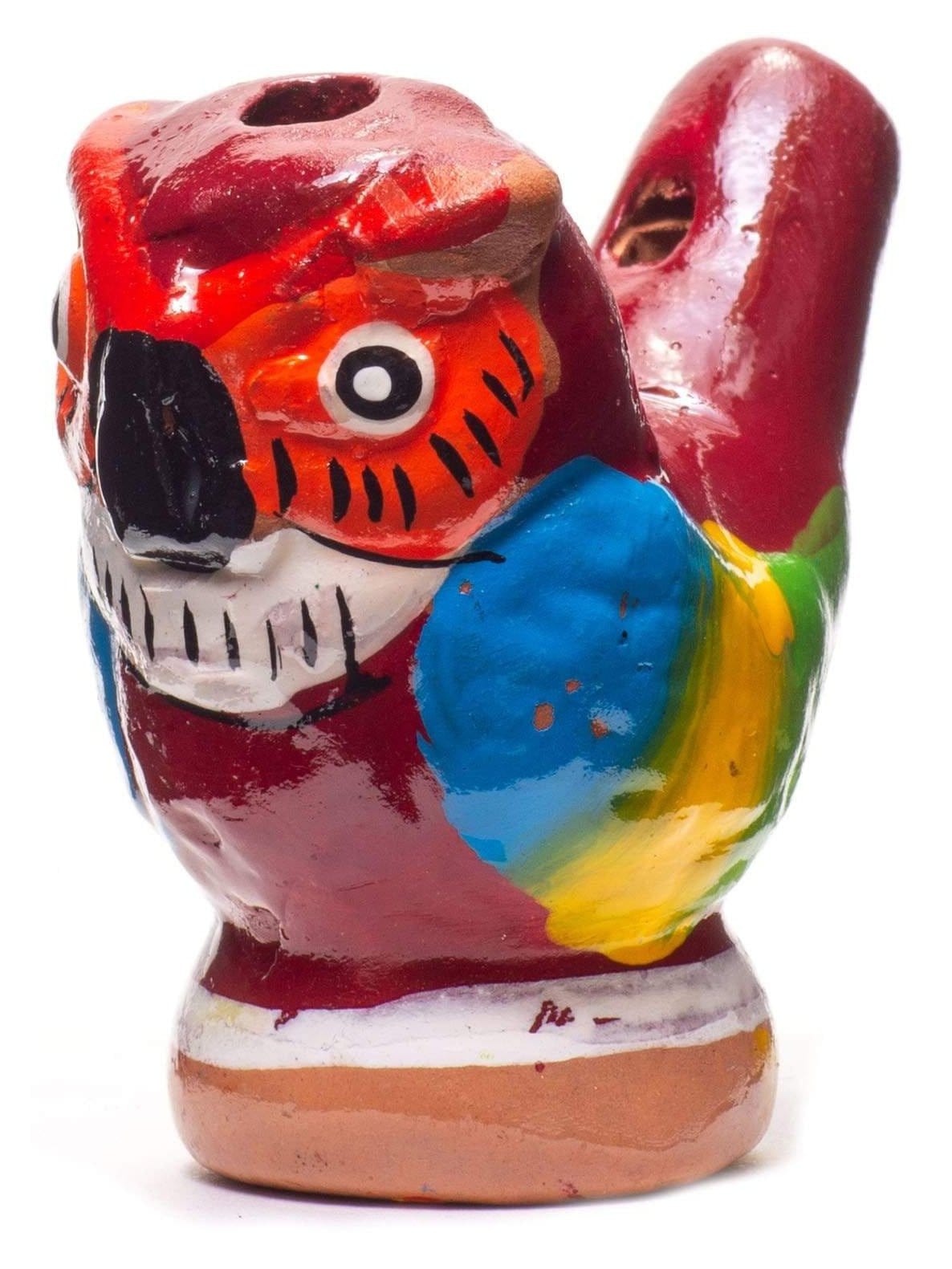 Water Whistles Red Owl Mini Chirping Water Whistle