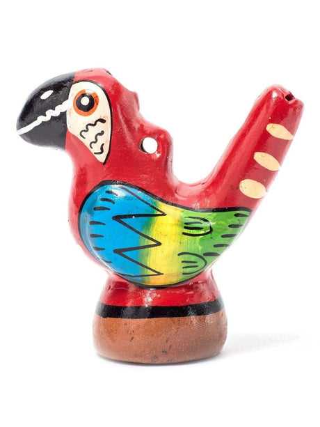 Water Whistles Red Toucan Mini Chirping Water Whistle