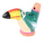 Water Whistles Teal Toucan Mini Chirping Water Whistle