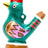 Water Whistles Turquoise Rooster Mini Chirping Water Whistle