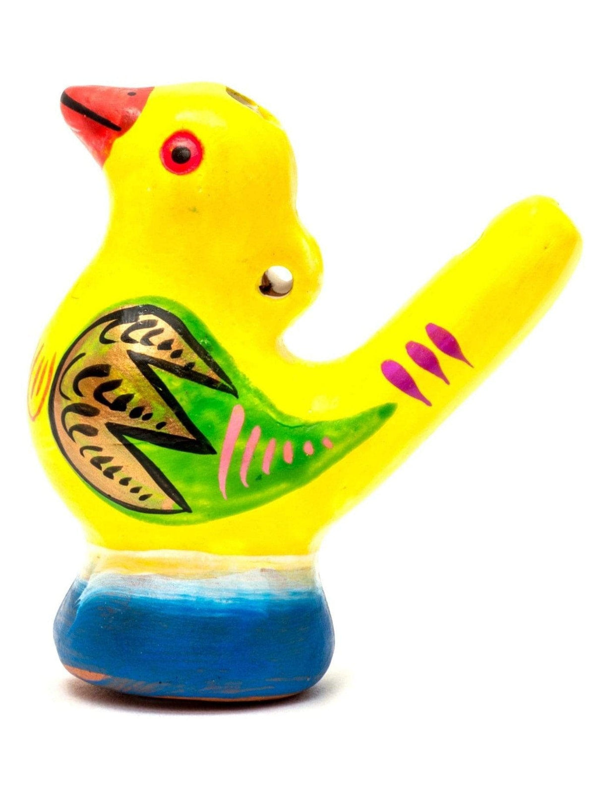 Water Whistles Yellow Songbird Mini Chirping Water Whistle