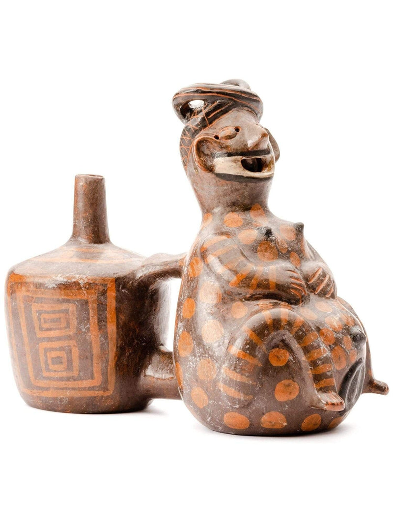 Huaco Silbador-Peruvian Whistling Vessel -The Goddess of Fertility