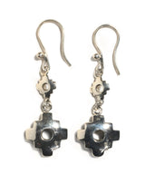 Sterling Silver Chakana Earrings