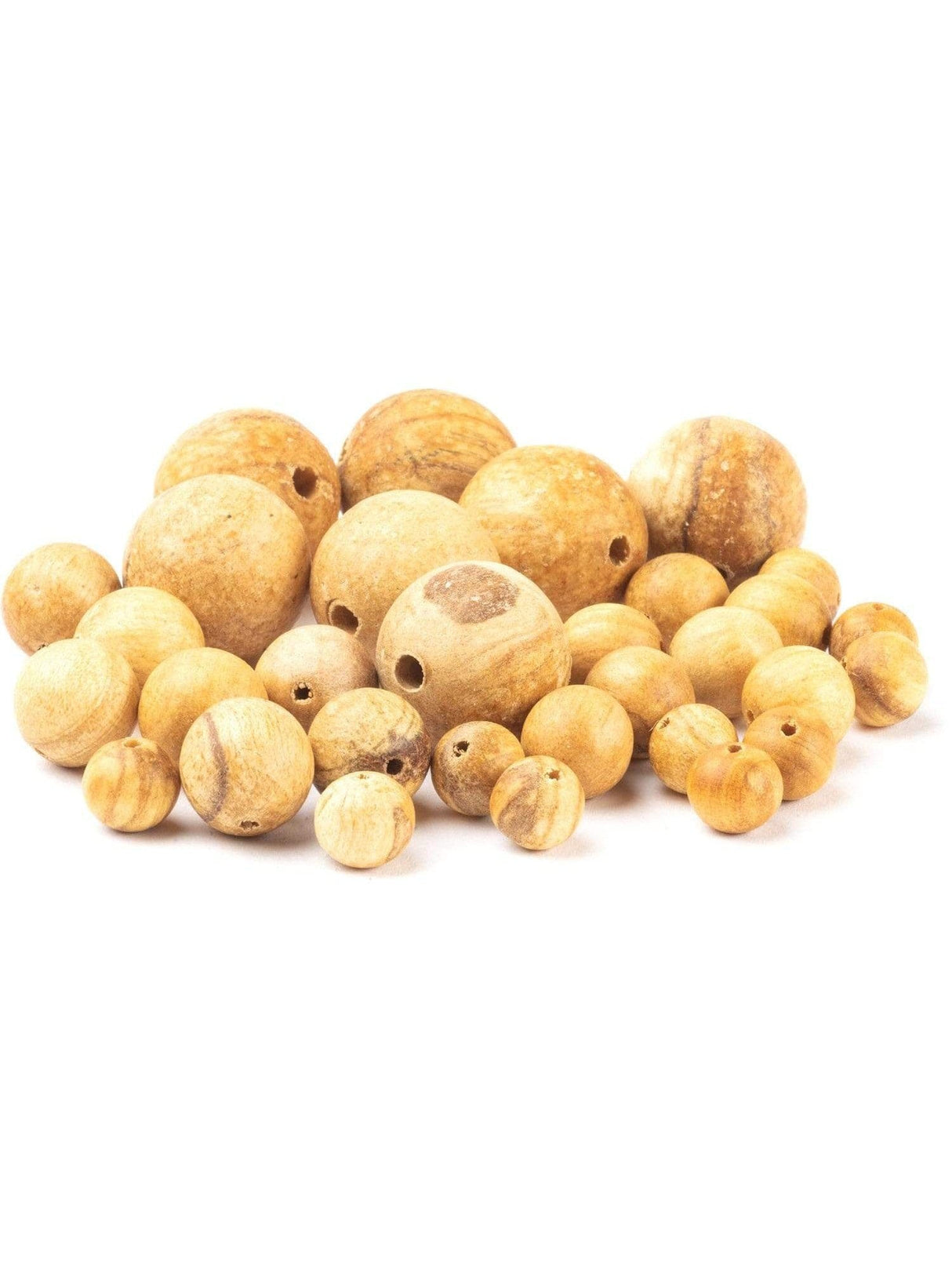 Wood Carvings 7-8mm / 500 beads Palo Santo Beads - Bulk