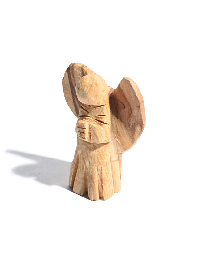 Wood Carvings Palo Santo Carved Angel