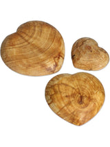 Wood Carvings Palo Santo Wood Heart