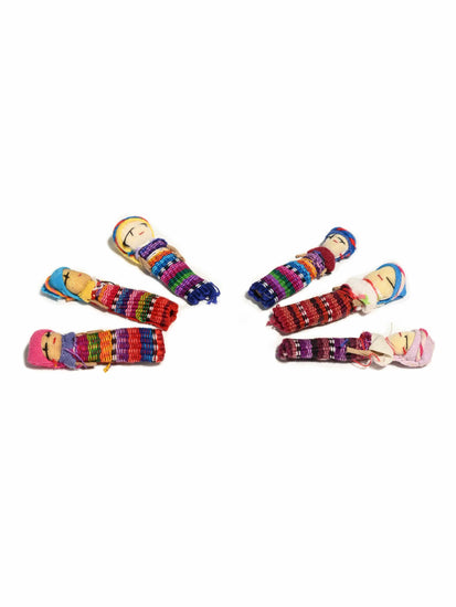 Worry Dolls - 2 inch- Set of 12, si0038-Girl