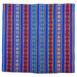Woven Throw Peruvian Woven Throw Blue | tx0080