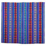 Woven Throw Peruvian Woven Throw Blue | tx0080