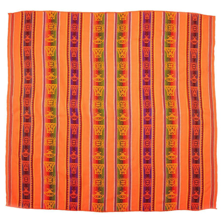 Woven Throw Peruvian Woven Throw Orange