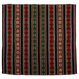 Woven Throws Peruvian Woven Throw - Black | tx0047a