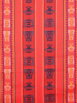 Peruvian Woven Throw - Red 1 |  tx0046a